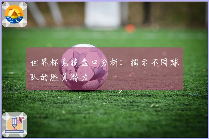 世界杯竞猜盘口分析：揭示不同球队的胜负潜力