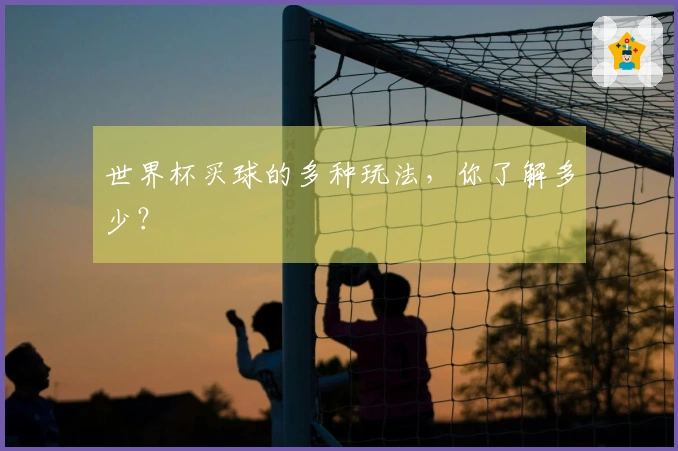 世界杯买球的多种玩法，你了解多少？